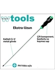Weber Tools Extra Uzun Yıldız Uçlu Tornavida Ph1 X 400 MM - 1