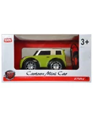 Ctoys Cartoon Mini Car 27 Mhz Full Fonksiyon Uzaktan Kumandalı Yeşil Araba QX3688 93 thumbnail 1