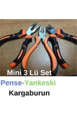 Mini 3lü Set Pense Kargaburun Yankeski Takı Yapım Seti Elektronik - 1