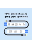 Hı005 4k 60hz Hı 2.0 Görüntü Ve Ses Aktarım Kablosu 5 Metre thumbnail 5