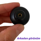 8 Adet Asya Kulp Siyah Polimer Düğme Kulp Mantar Mobilya Mutfak Dolabı Çekmece Kulbu Kulpları thumbnail 7