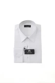 Brianze Beyaz Kravat Yaka Slim Fit Gömlek - 6