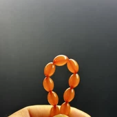 Beyzi Model 8-11mm Sıkma Kehribar Zaza Tesbih - 2