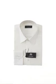Brianze Krem Kravat Yaka Slim Fit Gömlek - 6