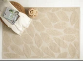English Home Leafy Pamuklu Kilim 50x80 Cm Bej - 1