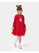 NAME BABY Kız Çocuk Tütülü Minili Yılbaşı Elbisesi Taç thumbnail 1