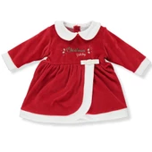 Kız Bebek Noel KadifeYılbaşı Elbisesi 3766 - 9