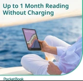 PocketBook InkPad Color 3 E-Kitap Okuyucu | 7.8'' Renkli E-Ink | Ayarlanabilir Akıllı Işık | Sesli Kitaplar ve Metinden Sese | Dahili Hoparlör | Stormy Sea - 5