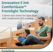 PocketBook InkPad Color 3 E-Kitap Okuyucu | 7.8'' Renkli E-Ink | Ayarlanabilir Akıllı Işık | Sesli Kitaplar ve Metinden Sese | Dahili Hoparlör | Stormy Sea - 4