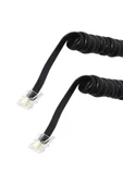 Telefon Spıral Kablo Sıyah - 1
