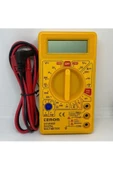 Dijital Multimetre Avometre Digital Ölçü Aleti Dt-830d Sarı Renk - Dijital Ölçüm Cihazları - 1 Yıl - 2