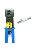 Ntt-62 Cat5-cat6 Rj45-rj11 Yeni Nesil Ez Sıkma Pensesi - 1