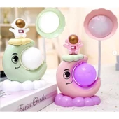 Çocuk Odası Ay ve Astronot Desenli Gece Lambası - 2