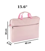 Notebook Laptop Macbook Evrak Çantası 13"-13.3"-14"-15.6" inç - 400 Pembe - 8