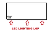 SONY, KDL-55W805C, KDL-55W807C, KDL-55W808C, KDL-55W800C, LGP, REFLEKTÖR, DIFÜZÖR, DIFFUSER, YANSITICI, FİBER, PLASTİK - 2