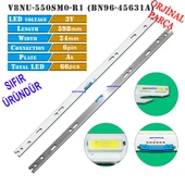 SAMSUNG,  UE55NU8000T, UE55NU8500T, QH55B, QH55R, LED BAR, BACKLIGHT, BN96-45631A, LM41-00579A, V8NU-550SM0-R1 Y18 Q7F NU8K 55 BN61-15535A - 1