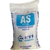 Gübre Amonyum Sülfat Şeker Gübresi Çim Gübresi 10 Kg Süper AS %21 Azot Gübre - 1