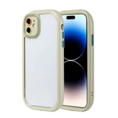 Apple iPhone 11 Kılıf Kamera Korumalı Renkli Kenar ve Çerçeve Tasarımlı Zore Vitamin Kapak - 3