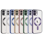 Apple iPhone 11 Kılıf Kamera Korumalı Magsafe Wireless Şarj Özellikli  Demre Kapak - 10