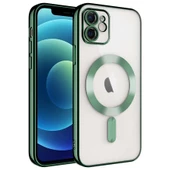 Apple iPhone 11 Kılıf Kamera Korumalı Magsafe Wireless Şarj Özellikli  Demre Kapak - 8