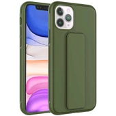 Apple iPhone 11 Pro Max Kılıf  Qstand Kapak - 6