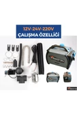 WEBESTEN Webasto Muadili Bluetooth Özellikli 12-24-220 Volt Çanta Tip Dizel Isıtıcı - 2