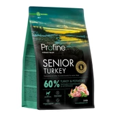 Profine 3kg Gluten Free Senior Glutensiz Hindi Etli Yaşlı Köpek Maması - 1