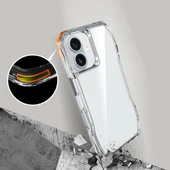 Apple iPhone 16 Kılıf Airbagli Şeffaf Zore İncek Kapak thumbnail 8