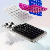 Kare Öpücük 01 Silikon Telefon Tutucu thumbnail 6