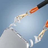 Apple iPhone 16 Pro Max Kılıf Airbagli Takılabilir Askı Aparatlı Zore Snap Silikon Kapak thumbnail 3