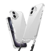 Apple iPhone 16 Kılıf Airbagli Takılabilir Askı Aparatlı Zore Snap Silikon Kapak thumbnail 2