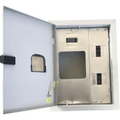 AKÖZ 1 Monofaze Sayaçlı 6 Otomatlı Sıva Üstü Pano (Sac) - 3