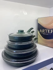 ARTEF GRANİT KAPAKLI TAVA SETİ - 1