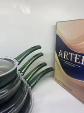 ARTEF GRANİT KAPAKLI TAVA SETİ - 2