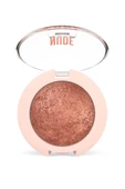 Golden Rose Nude Look Pearl Baked Eyeshadow 02 Rosy Bronze - 1