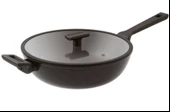 SAMBONET TITAN PRO NON-STİCK WOK TAVA KAPKLI 30 CM - 1