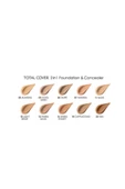 Golden Rose Total Cover Foundation 03 Almond 30 ml thumbnail 2