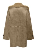 ONLY Bayan İçi Peluş Nubuk Mont Kaban 15322402 - 6