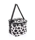 Kamp Piknik Termal Soğutucu Yalıtımlı Buzluk Termos Çanta 10 Lt - 920 Dalmaçya Desenli - 1