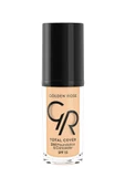 Golden Rose Total Cover Foundation 22 Natural Beige 30 ml - 1