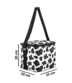 Kamp Piknik Termal Soğutucu Yalıtımlı Buzluk Termos Çanta 10 Lt - 920 Dalmaçya Desenli - 7