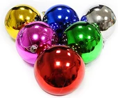 Yıllbaşı Çam Ağacı Süsü Renkli Toplar Noel Ağacı Süsü 12 Li 3 cm thumbnail 4