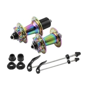 Impact MH920 Rulmanlı Ön Arka Göbek Seti 6 Vida 32 Delik QR ve Sokma Mil Uyumlu Oilslick HZN-807 - 2