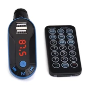 Bt-fm Modulatör Çi̇ft Usb/sd/mp3 12-24 Volt Hafizasiz Bluetooth Fm Transmitter - 2