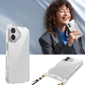 Apple iPhone 16 Plus Kılıf Airbagli Takılabilir Askı Aparatlı Redclick Snap Silikon Kapak thumbnail 6