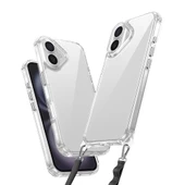 Apple iPhone 16 Plus Kılıf Airbagli Takılabilir Askı Aparatlı Redclick Snap Silikon Kapak thumbnail 1