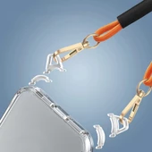 Apple iPhone 16 Pro Kılıf Airbagli Takılabilir Askı Aparatlı Redclick Snap Silikon Kapak thumbnail 2