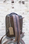 old cotton cargo Su Geçirmez Unisex Haki Leptop KÜÇÜK  Boy Sırt Çantas - 4