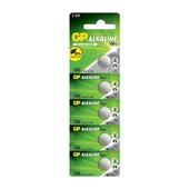 GP 186 LR43 AG-12R 1.5 Volt Alkalin Düğme Pil 5\'li Paket - 1
