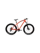 Bisan Savage FT1 Deore 10 Vites MD Fren 26 Jant Fat Bike Bisikleti Neon Turuncu Mavi 46 Kadro - 1